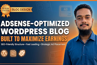 design an adsense optimized blog on wordpress
