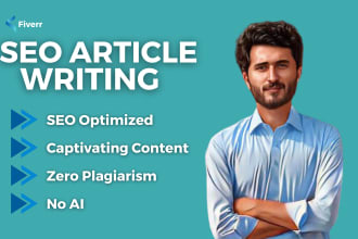 write 2 unique SEO article writings within 24 hour