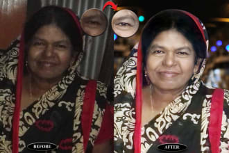 enhance and improve your photos quality within 6 hours
