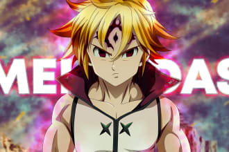 create high quality anime thumbnails to boost your views
