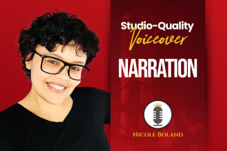 record a friendly voice over narration