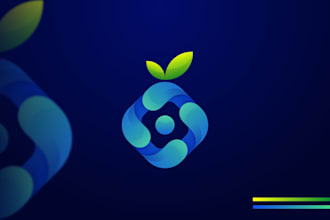 create unique colorful designs and modern gradient logo