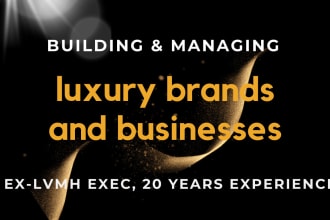 consult on luxury brand management