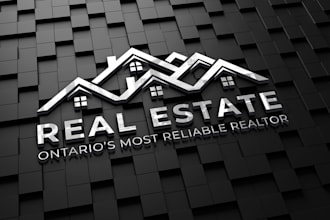 design realtor, real estate, property, business logo, or branding kit