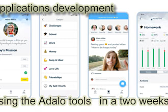 develop applications with no code tool adalo
