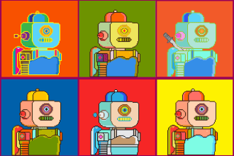make pixel art, nft art for your nft collectibles