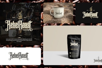 design a branded logo with the brand style guide