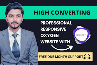 be oxygen builder expert for the oxygen wordpress website