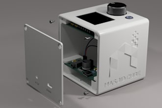 design pcb with enclosure, casing,3d model and animation