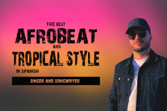 be your composer and singer dancehall tropical in spanish