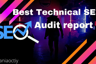 do complete advance SEO audit report of your website