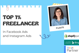 manage your facebook and instagram ads for a month