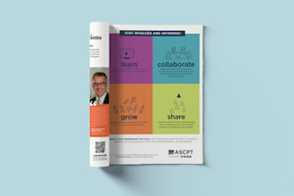 design an appealing ad for magazine or newspaper