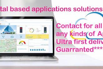 create web portal based application for CRM erp cloud