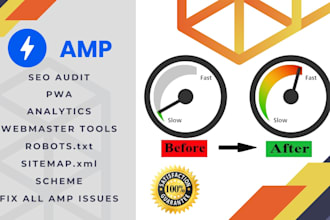 develop or convert into amp website