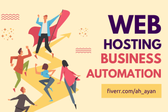 create hosting business with full automation cpanel whmcs