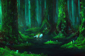 create digital anime storytelling landscapes