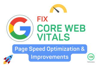 fix core web vitals issues to optimize website lcp, fid, cls