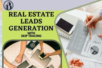 provide real estate lead generation with skip tracing