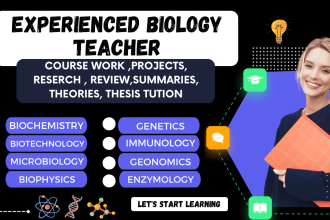 teach you biology subject and urdu english languages