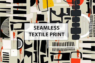 create customized and trendy seamless textile prints