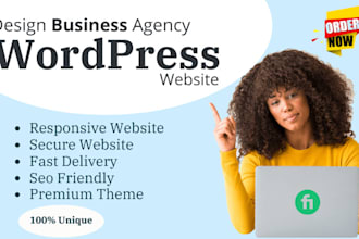 create business digital marketing agency website