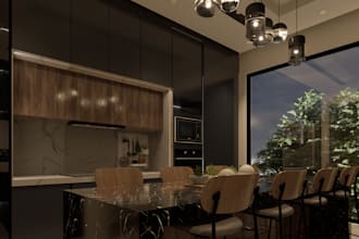 do realistic high quality renders for your interior spaces