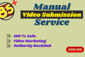 video submission or uploading manually on video sharing sites