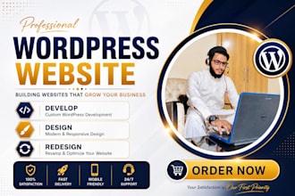 wordpress,  websites developing designing and redesigning