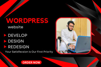 wordpress,  websites developing designing and redesigning