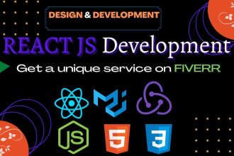develop your reactjs web application