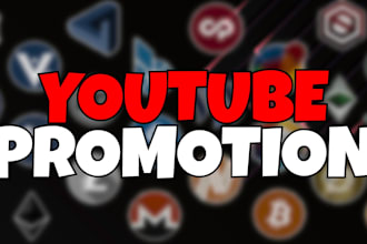 promote your nft or crypto project on my youtube channel