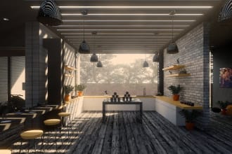 do unreal engine interior exterior rendering walkthrough