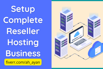 setup complete reseller hosting company
