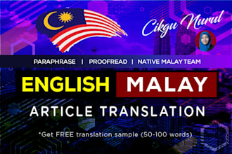 translate english article to malay