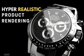 provide hyper realistic product renders and animation