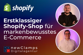 build a shopify shop