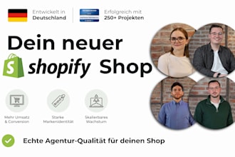 build a shopify shop