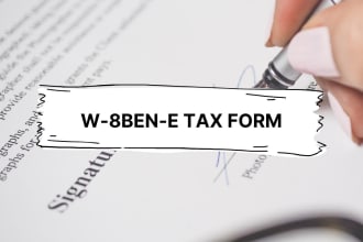 prepare w8 ben e for your company