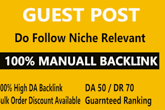 be your manuall high quality backlink expert