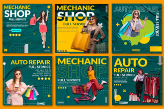 design ads or post for facebook, instagram, linkedin,  image carousel slides