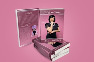design a professional book cover, e book cover design