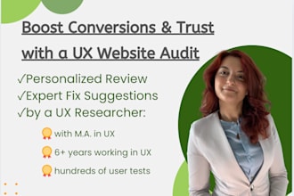 audit your website UX to boost user flow, trust, and conversions