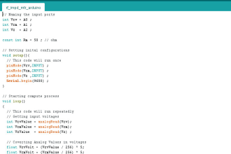 do arduino programming, simulation and report writing