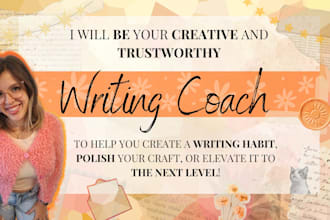 be your writing coach and level up your craft