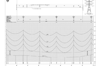 ohtl design expert drawings in  autocad and in microstation