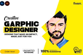 be your personal graphic designer for youtube channel branding