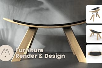 do professional furniture rendering