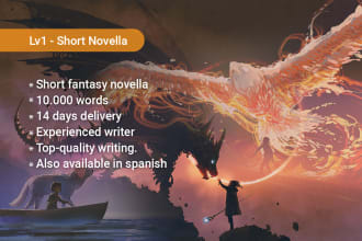 write the fantasy, fiction, magic novel of your dreams