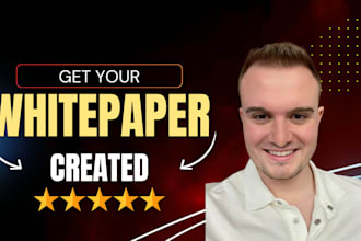 create a whitepaper for your crypto or nft project